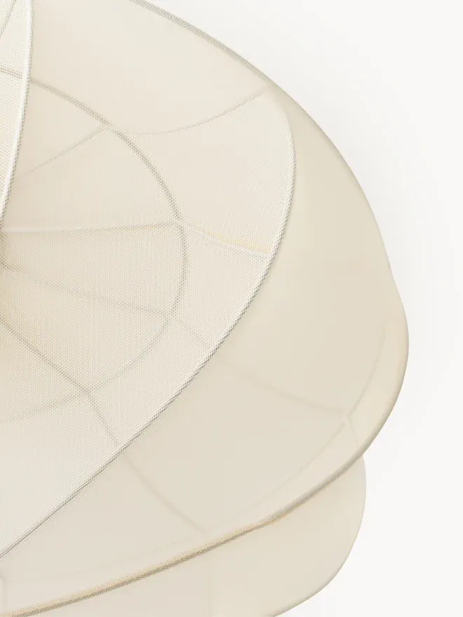 Plafonnier tule pour chambre