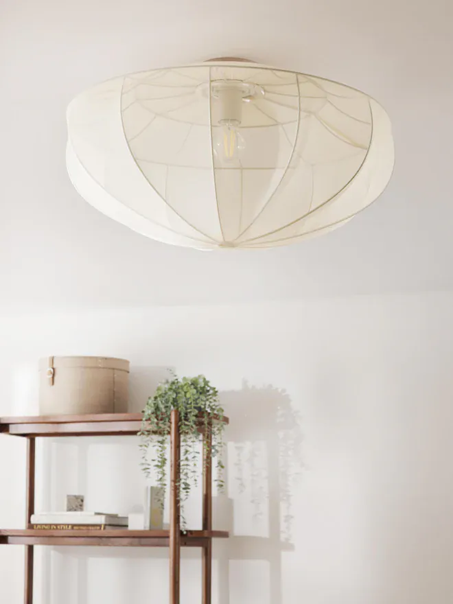 Plafonnier tule pour chambre