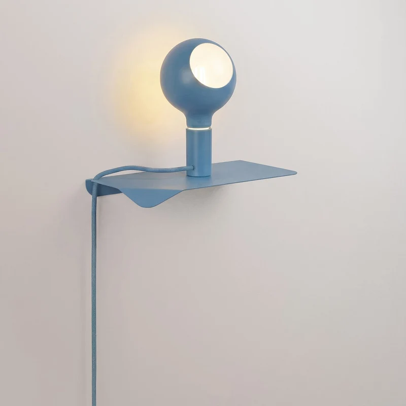 Combo Camo - Lampe avec étagère - Bleu