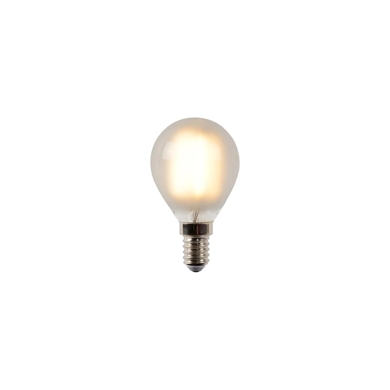 Lucide LED Filament Bulb E14 P45 Frosted - 400lm 2700K - Dimmable