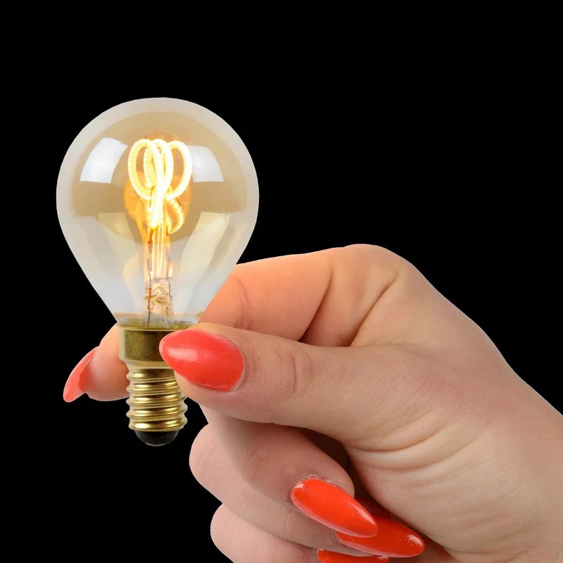 Lucide LED Filament Bulb E14 P45 Frosted - 400lm 2700K - Dimmable