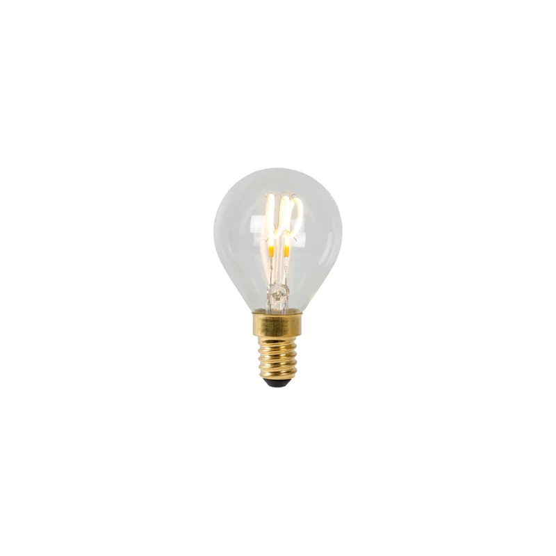 Lucide LED Filament Bulb E14 P45 Clear - 210lm 2700K - Dimmable