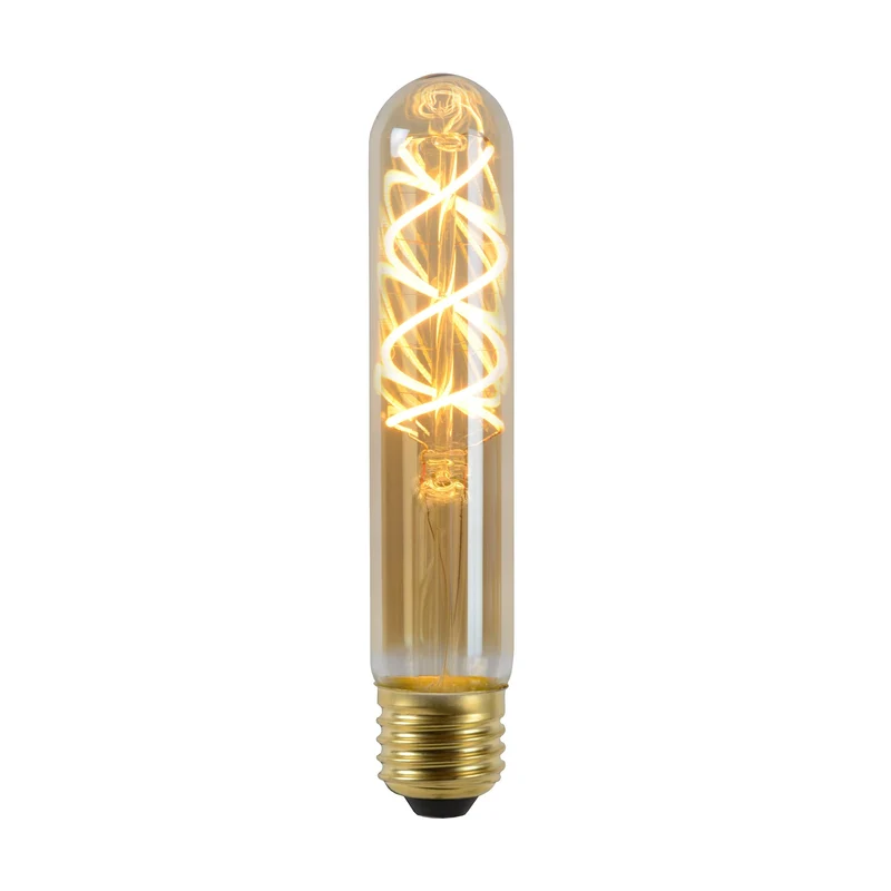 Lucide LED Filament Bulb E27 T32 Amber 20 cm - 440lm 2200K - 3-Step Dim