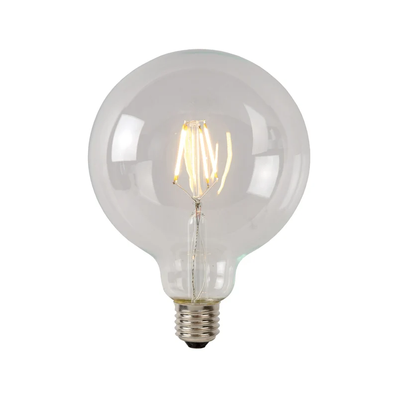 Lucide LED Filament Bulb E27 G95 Clear - 1300lm 2700K - Dimmable