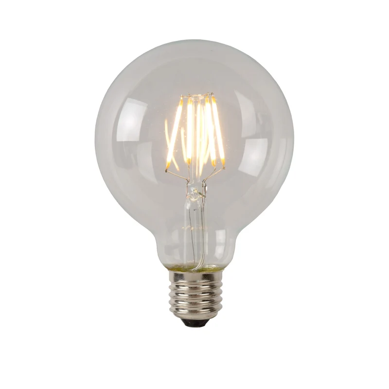 Lucide LED Filament Bulb E27 G80 Clear - 1300lm 2700K - Dimmable