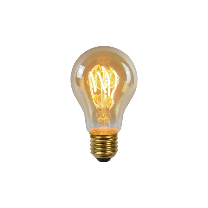 Lucide LED Filament Bulb E27 A60 Amber - 420lm 2200K - 3-Step Dim
