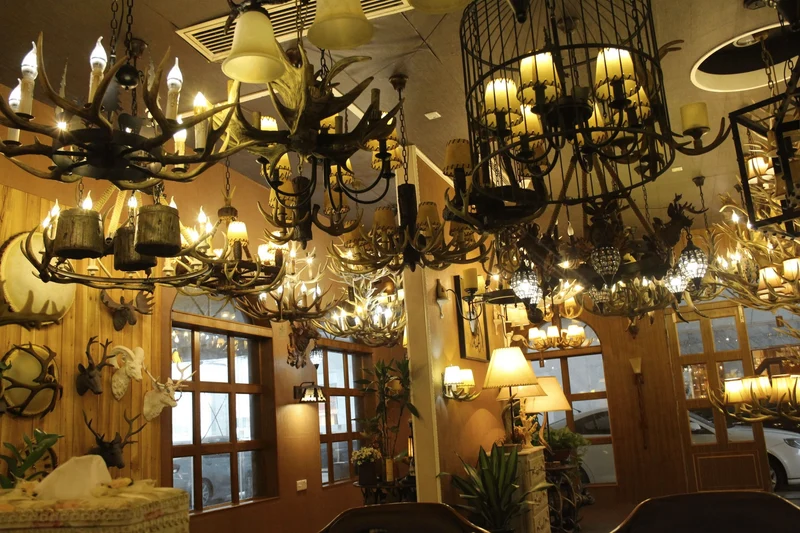 Lustre Geant en Bois