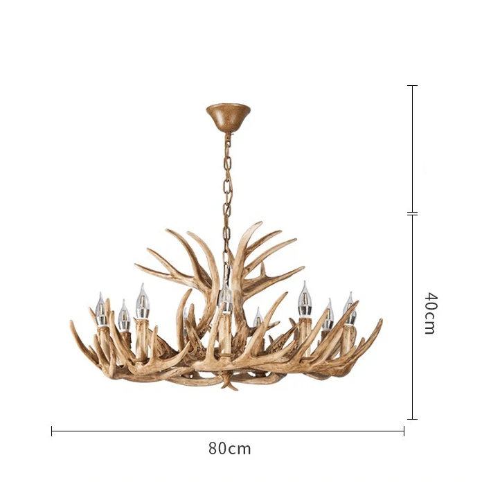 Lustre Geant en Bois