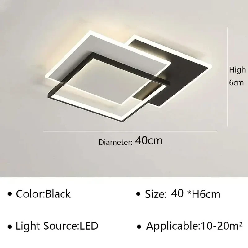 Luminaire plafond LED