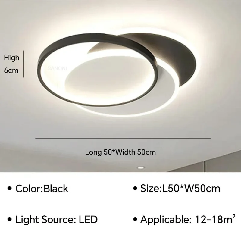 Luminaire plafond LED