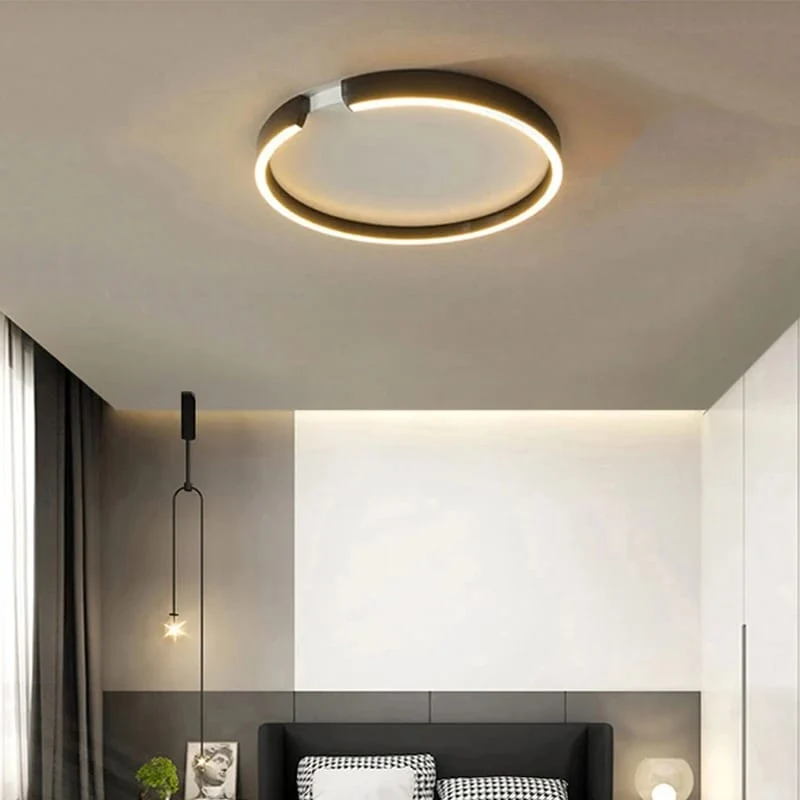 Plafonnier Salon Cuivre Dimmable