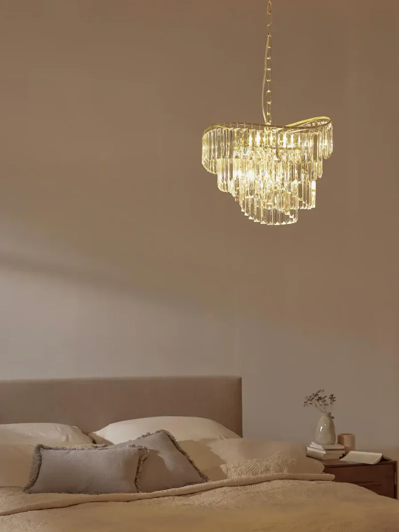 Petite suspension verre chic