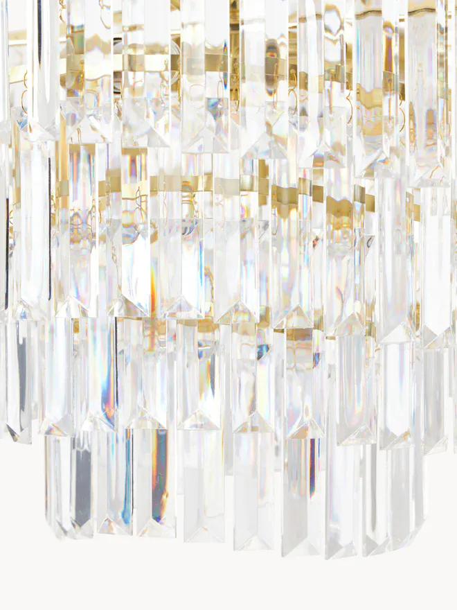 Petite suspension verre chic