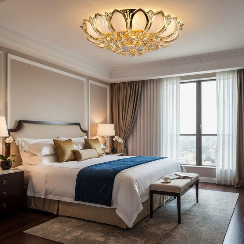 Plafonnier Chambre Hotel Luxe
