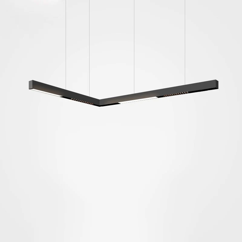 Spot LED linéaire opale sur rail magnétique 48V - 10W - Noir