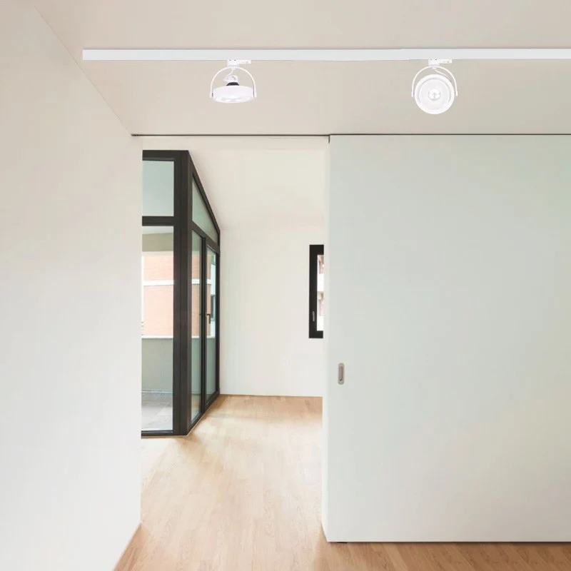 Pack projecteur rail monophasé + ampoule LED AR111 GU10