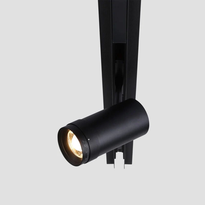 Spot LED sur rail magnétique avec Zoom 10°-55º - 48V - 25W