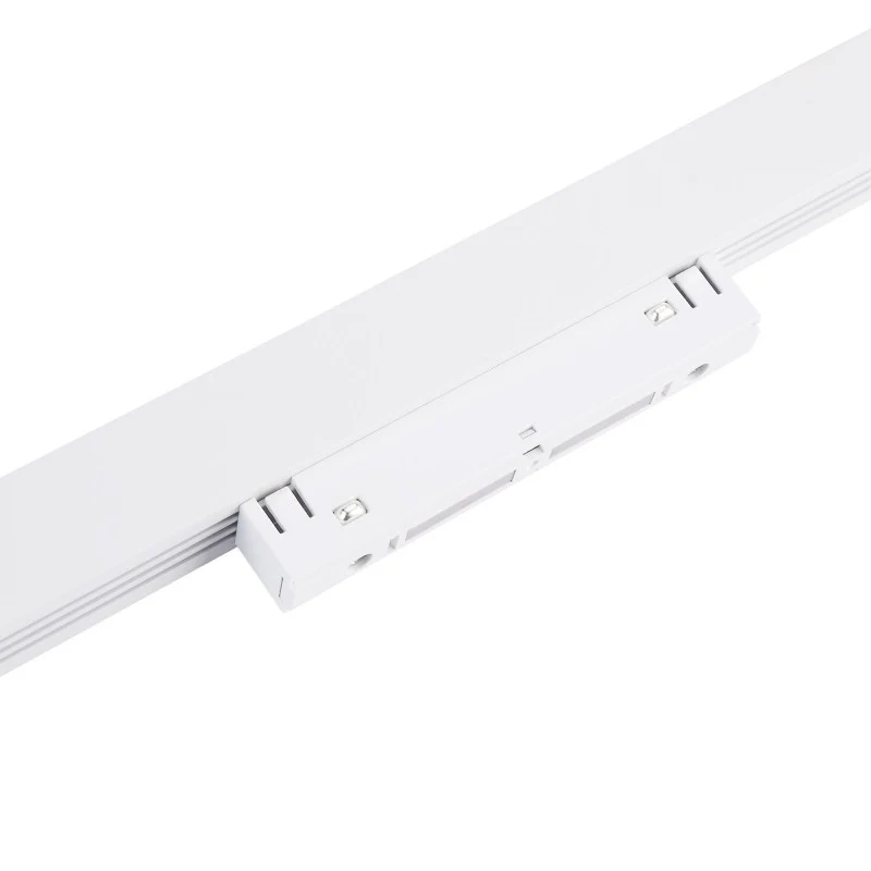 Spot LED linéaire opale sur rail magnétique 48V - 20W - Blanc