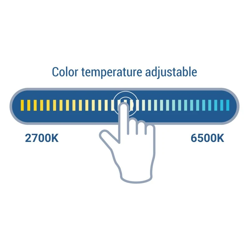 Spot linéaire opale sur rail magnétique RGB + CCT - 12W - Mi Light