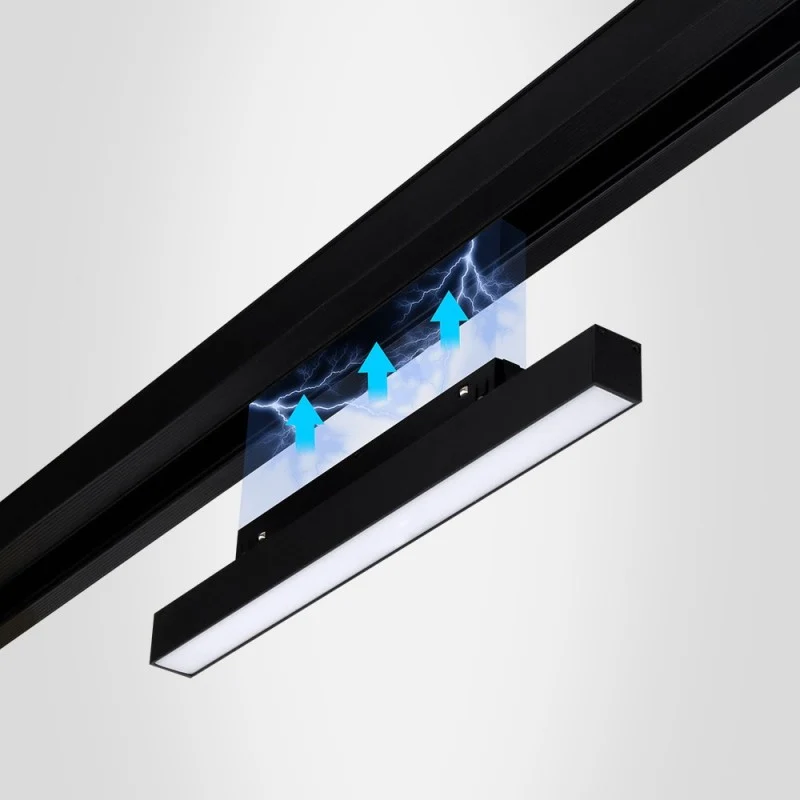 Spot linéaire opale sur rail magnétique RGB + CCT - 12W - Mi Light