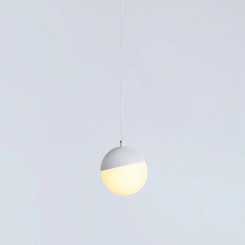 Suspension boule LED sur rail magnétique 48V - 6W - 2700K - IRC90 - Blanc