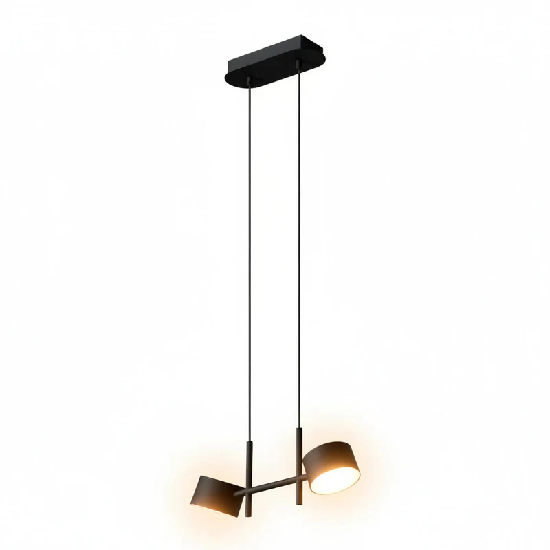 OSRAM DECOR Kyoto Suspension double 20W 930 CLICK DIM Noir