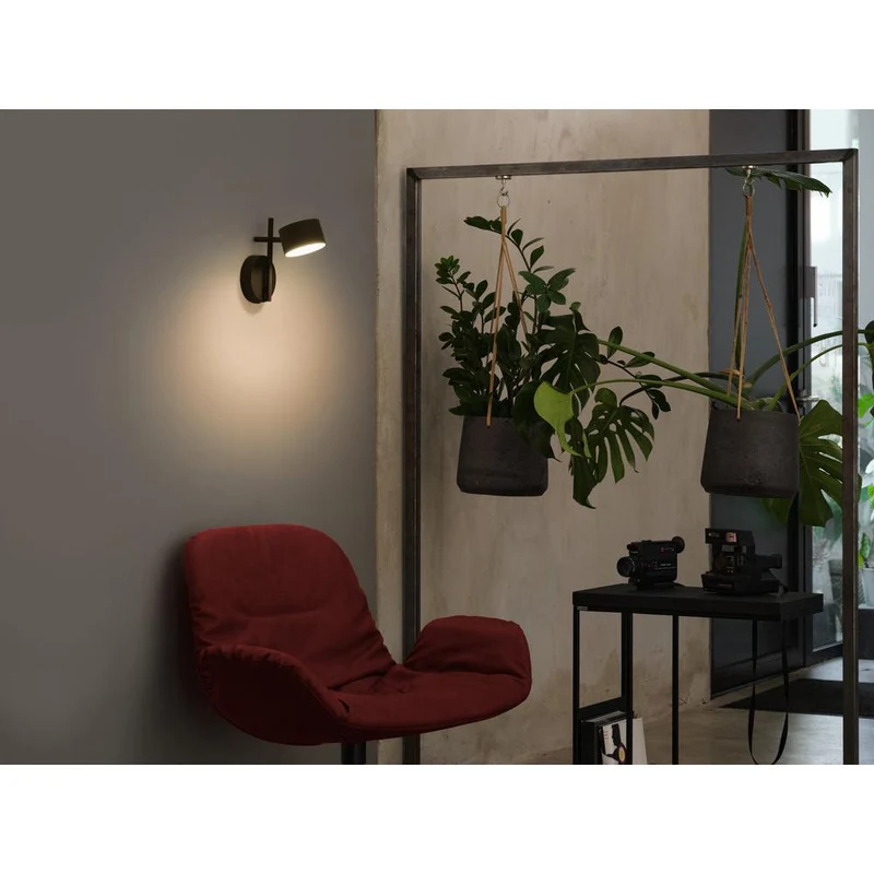 OSRAM DECOR Kyoto Applique murale 12W 930 TOUCH DIM Noir