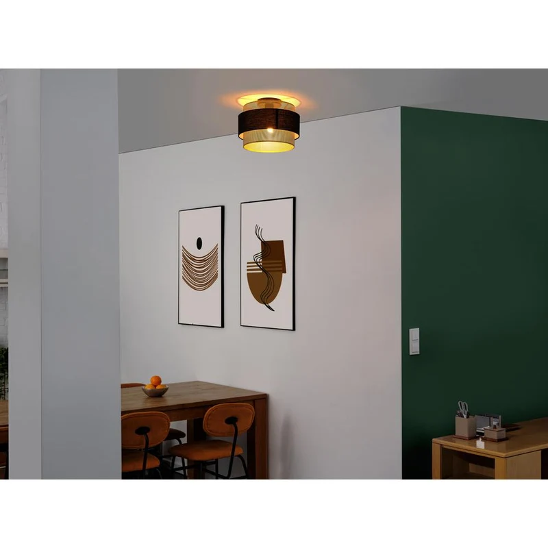 OSRAM DECOR Hornet Plafonnier 1xE27 Noir