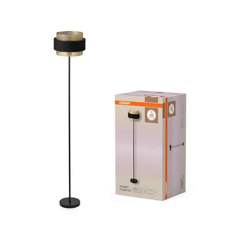 OSRAM DECOR Hornet Lampadaire 1xE27 Noir