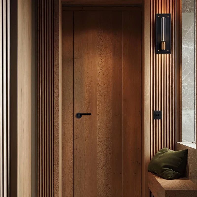 Buster + Punch Door Handle Set Swedish Standard