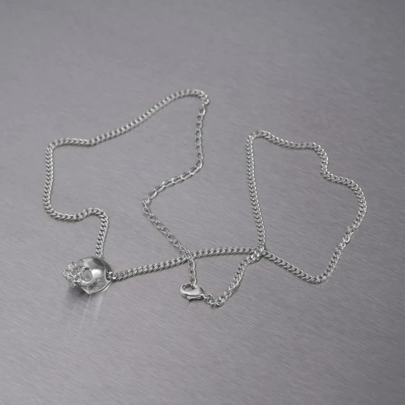 Buster + Punch x Travis Barker Skull Necklace