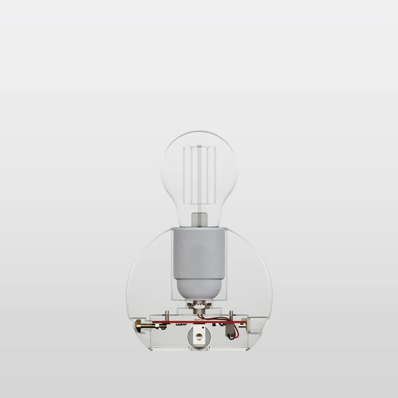 Kit électronique pour lampes à batterie 5V USB-C avec douille E27 lisse - Blanc