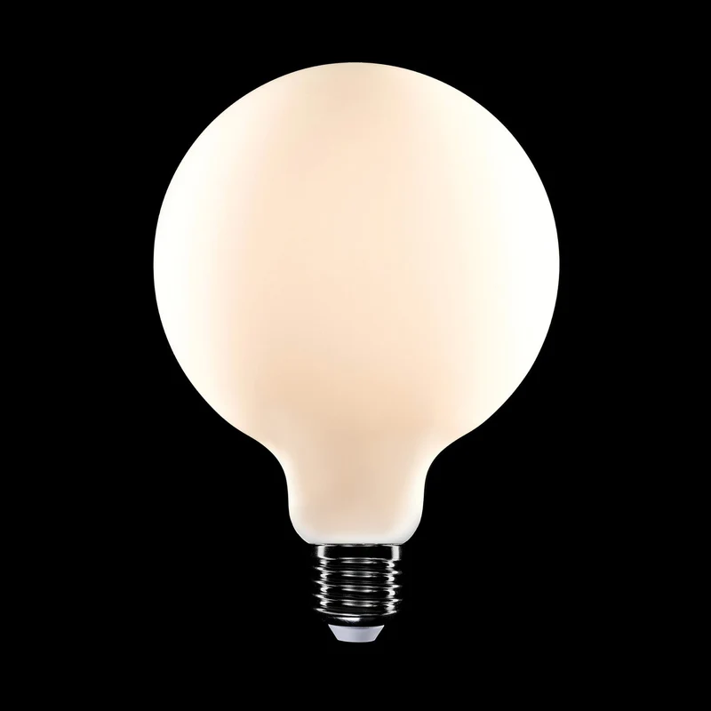 Ampoule LED Porcelaine Linea 5V Globe G125 2,2W 160Lm E27 2500K Dimmable - B06