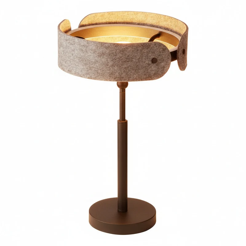 OSRAM DECOR Curve Felt lampe à poser 19W 830 Gris foncé