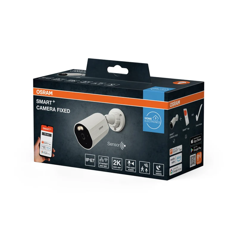 OSRAM Wifi SMART+ caméra de surveillance extérieure intelligente blanche