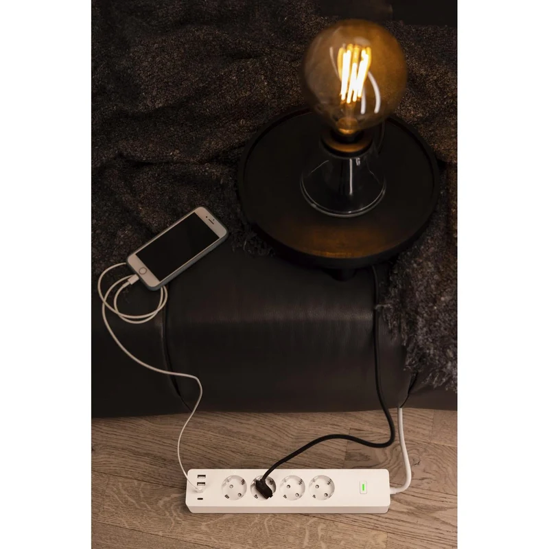OSRAM Wifi SMART+ multiprise intelligente EU (2e génération) blanche