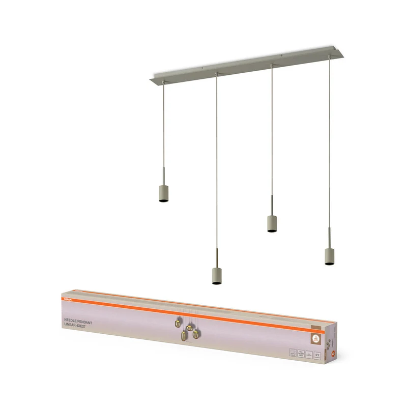 OSRAM DECOR Suspension Aiguille Linéaire Beige 4xE27
