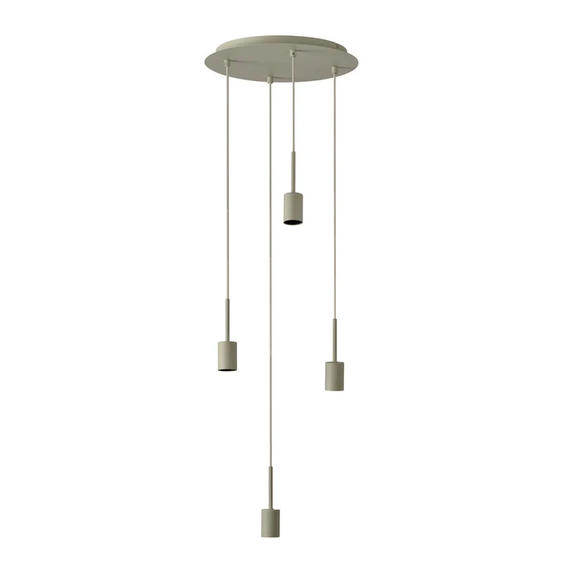 OSRAM DÉCOR Suspension Aiguille Plaque Beige 4xE27