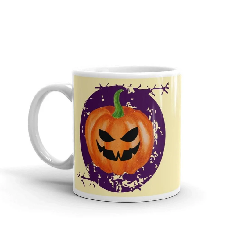 Tasse d’université d’Halloween, université d’Halloween, tasse d’Halloween, tasse à café personnalisée, décoration intérieure d’Halloween, tasses d’automne à la citrouille, astuce ou friandise