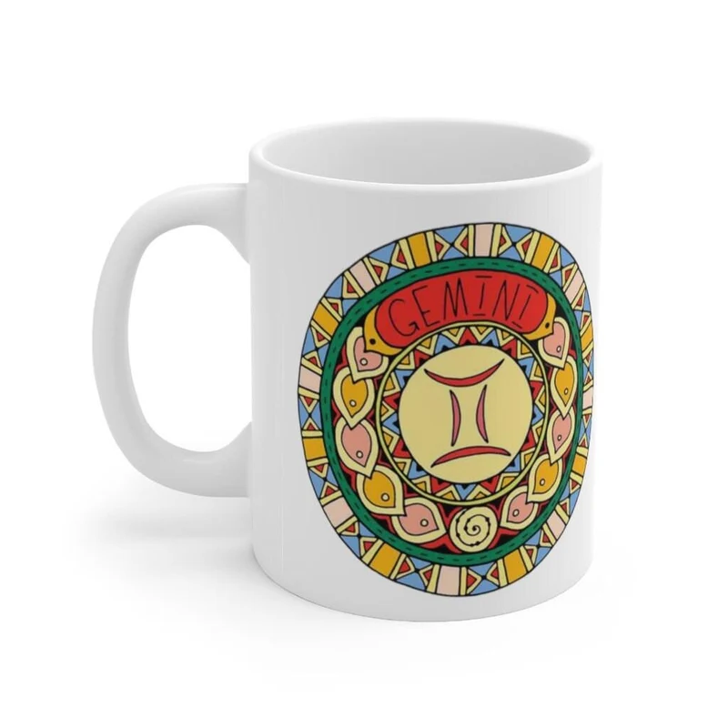 Tasse du zodiaque Gémeaux, cadeau du zodiaque né du 21 mai au 20 juin, signe du zodiaque, cadeau d’horoscope, cadeau d’astrologie, tasse || Naissance des Gémeaux, tasse chakra Gémeaux