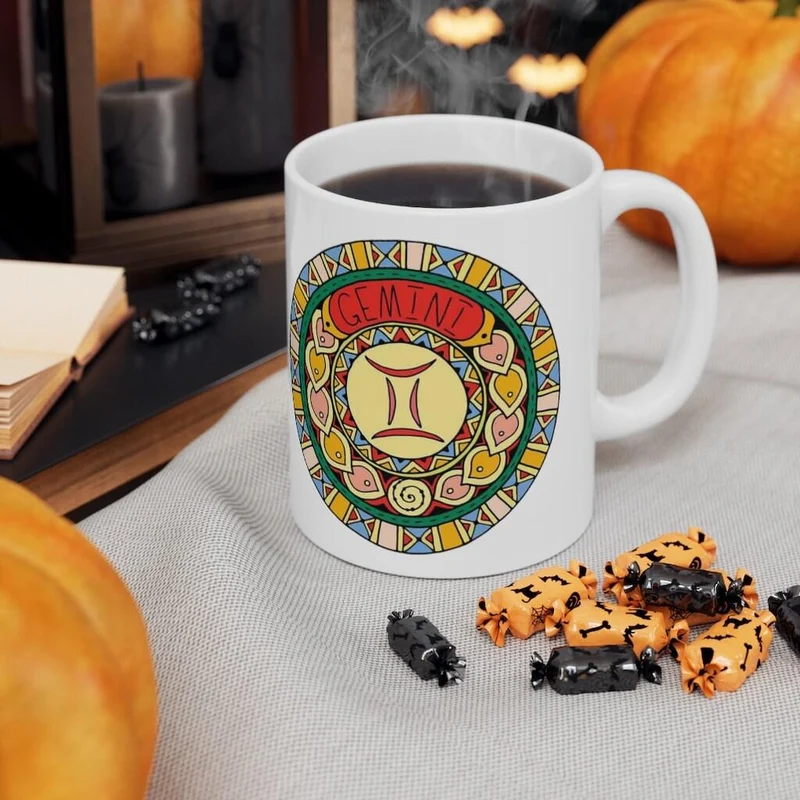 Tasse du zodiaque Gémeaux, cadeau du zodiaque né du 21 mai au 20 juin, signe du zodiaque, cadeau d’horoscope, cadeau d’astrologie, tasse || Naissance des Gémeaux, tasse chakra Gémeaux