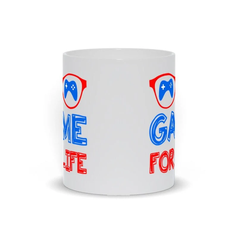 Tasses Game For Life, cadeau de joueur, cadeau de jeu, cadeau pour lui, tasse de joueur, tasses de jeux vidéo, cadeau de joueur, tasses ringardes, tasse pour les joueurs