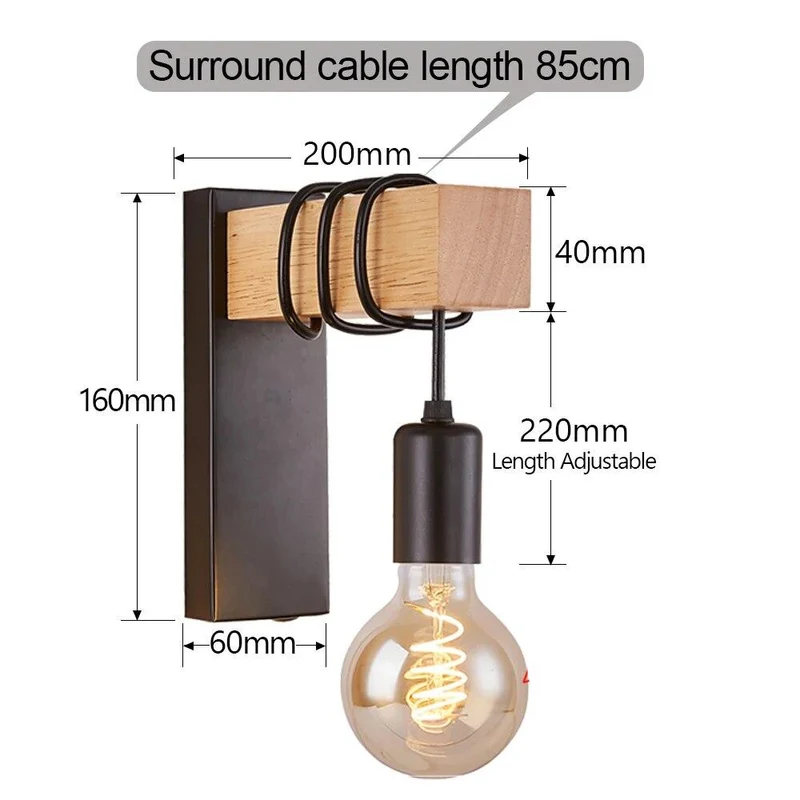 Lampe de Chevet Murale