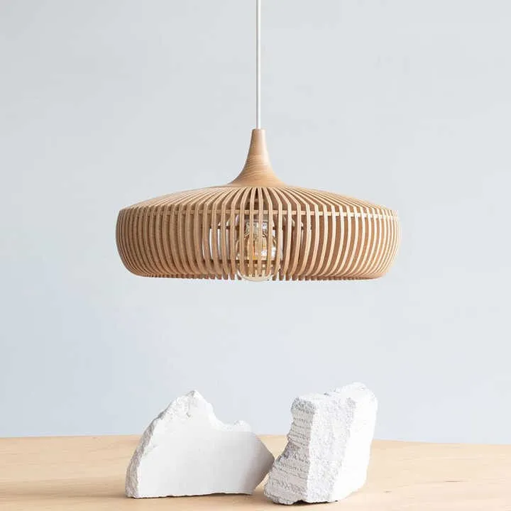 Petite Lampe Suspendue Bois