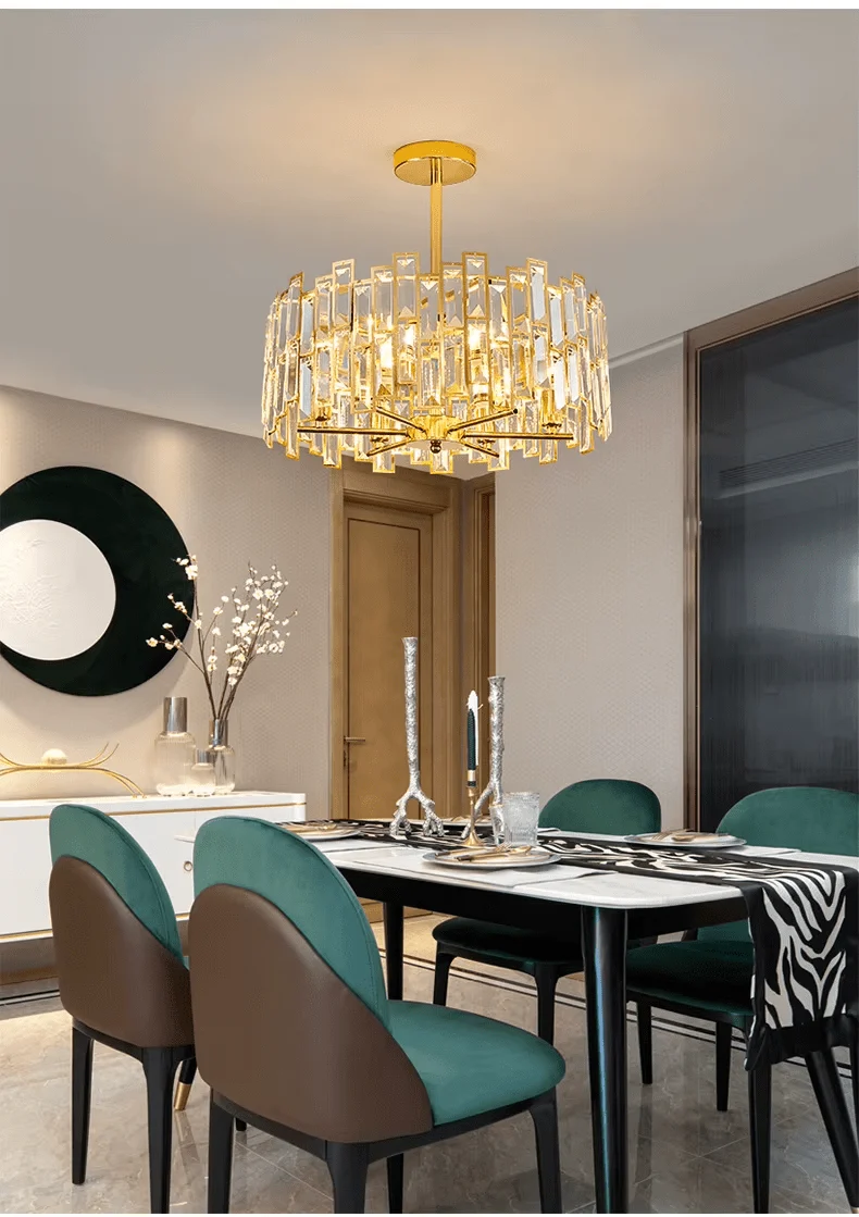 Lustre Doré Pour Salon