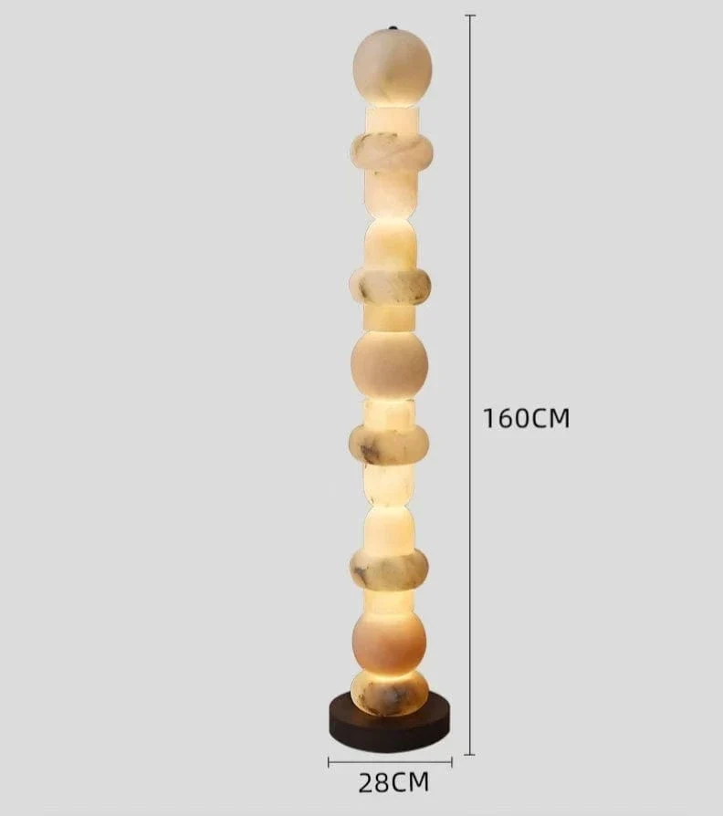Lampe Haute pour Hotel en Marbre