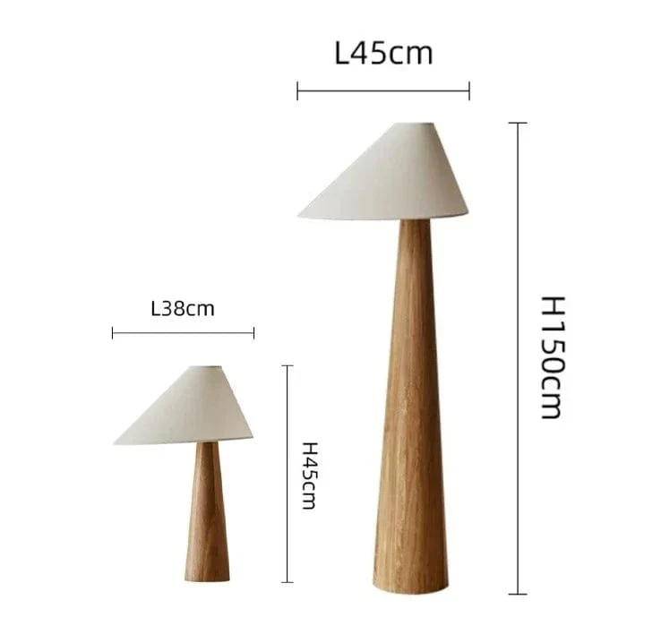 Le Lampadaire en Bois