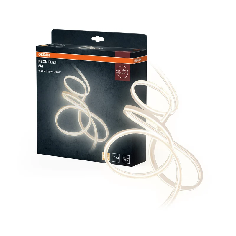 OSRAM NEON Flex bande lumineuse LED extérieure 29W / 3000K blanc chaud 5m