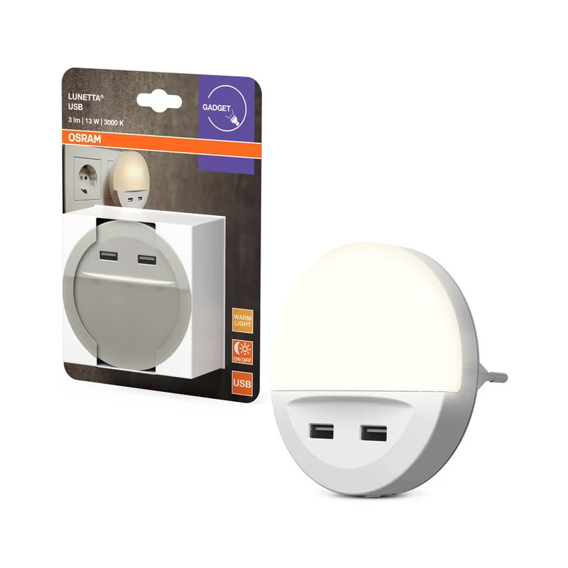 OSRAM LUNETTA® LED USB veilleuse blanche 13W