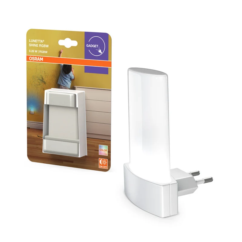 OSRAM LUNETTA® Shine RGB Blanc Veilleuse, 0.28W,